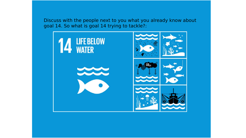 Oil spill in the ocean lesson
