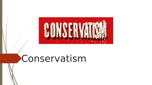 Ideology, Conservatism