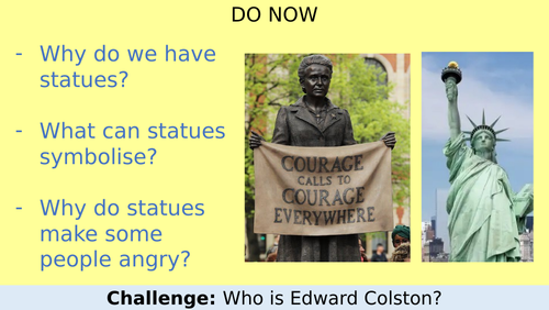 Edward Colston and statues