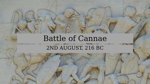 Battle of Cannae - 216 BC