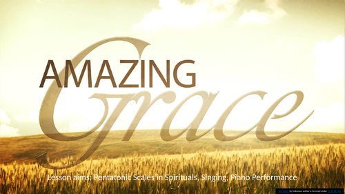 Amazing Grace for Piano