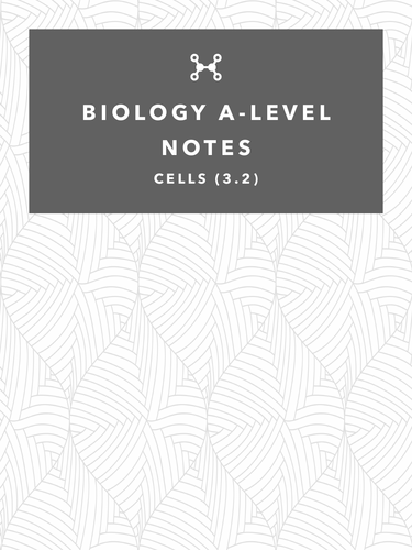 A-Level Biology Revision Notes - Cells