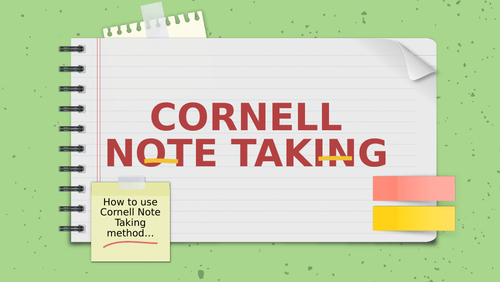 A Level Cornell Note Taking