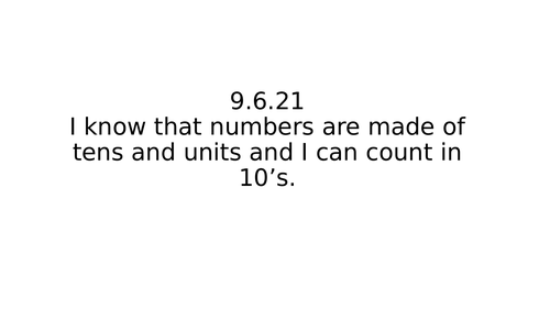 Place value Year1