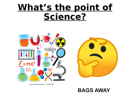 What's the point of science?
