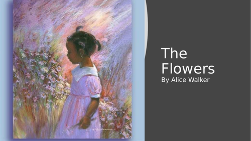 The Flowers by Alice Walker - English 5 Part Narrative Structure Lesson
