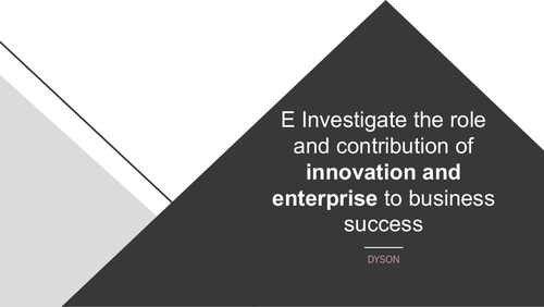 Unit 1 Exploring Business Distinction work  BTEC Level 3