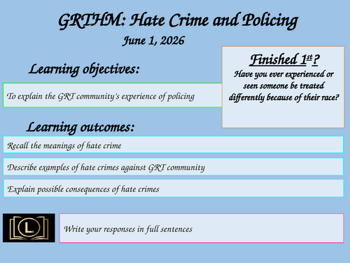 Gypsy, Roma, Traveller History Month: Hate Crime