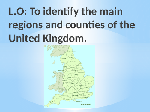 UK regions and counties