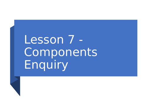KS3 Science | 3.2.1-2 Electric circuits - Lesson 7 - Component enquiry ...