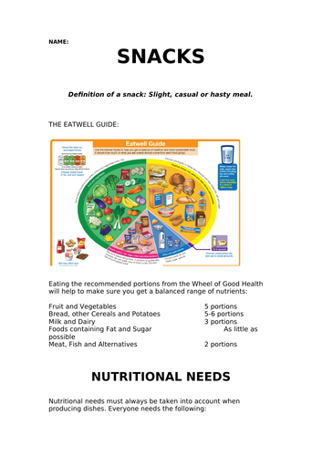 Snacks