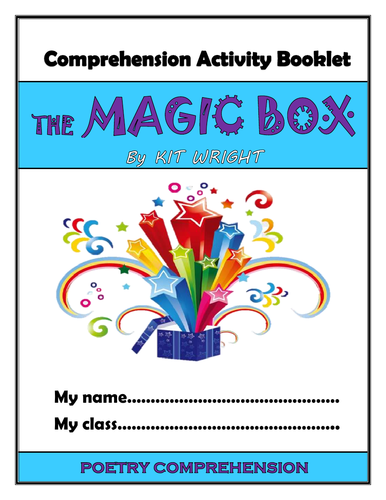 The Magic Box - Comprehension Activities Booklet!