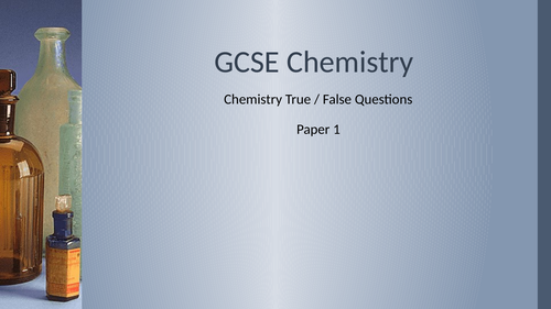 GCSE Science Chemistry