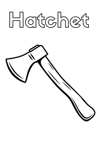 English Hatchet by Gary Paulsen A4 6X Colouring Sheets / Activities