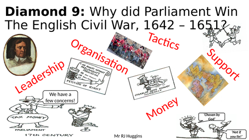 Diamond 9: Why did Parliament Win the English Civil War?