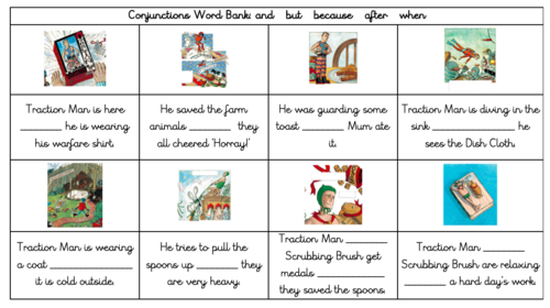 English Traction Man - KS1 Year 2 Planning, Slides & Resources for 3 Weeks