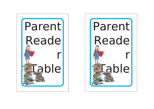 Parent Reader - Tolsby Frame