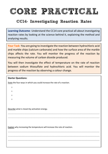 edexcel-cc14-core-practical-revision-investigating-reaction-rates