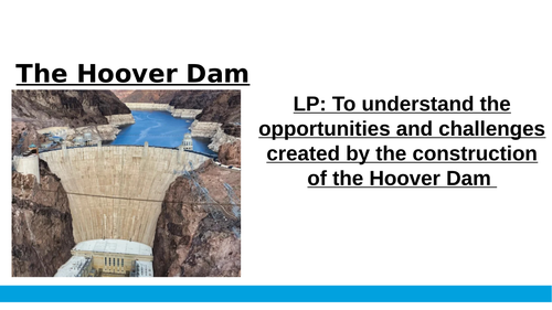 hoover dam geography wonder of the world water energy KS3 KS4 resources