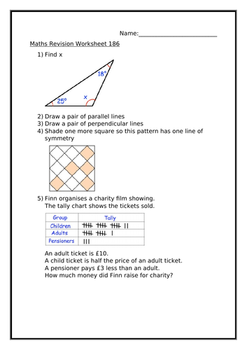 high school math resources math worksheets for 9th to 12th grade tes