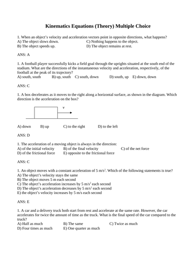 Constant Acceleration Worksheet Motion Graphs Practice Worksheet