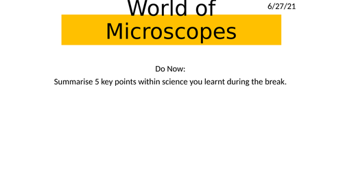 AQA GCSE B1 - Cell Structure and Transport