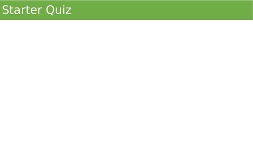 AQA Cell Division Revision