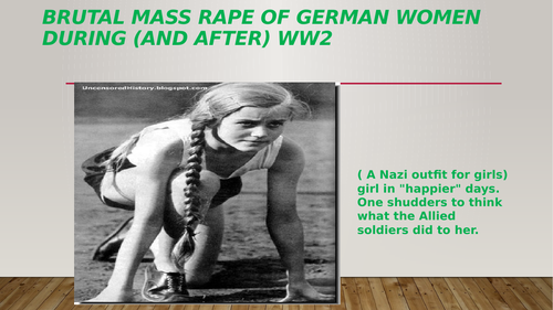 Mass Rape  in Germany after World War2