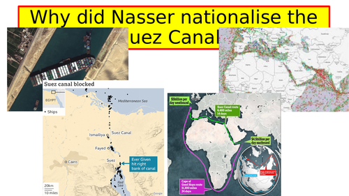 Why did Nasser nationalise the Suez Canal?