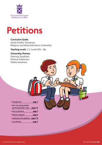 Scottish Parliament - Petitions