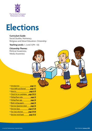 Scottish Parliament - Elections