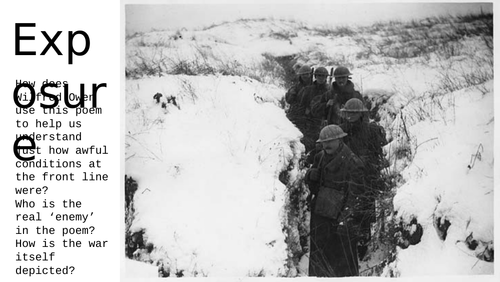 Exposure, Wilfred Owen