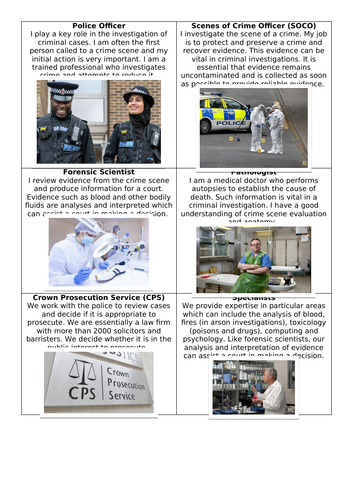 WJEC Criminology Taster Session