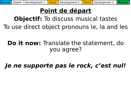 Point de départ (music) Dynamo 3 Mod 3