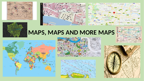 YEAR 6-7 GEOGRAPHY TRANSITION LESSON 2. MAPS; MAPS AND MORE MAPS