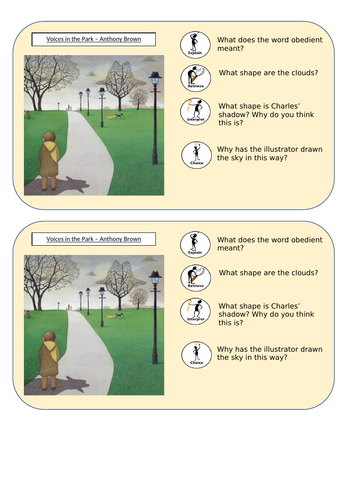 DERIC Reading Comprehension Voices in the Park