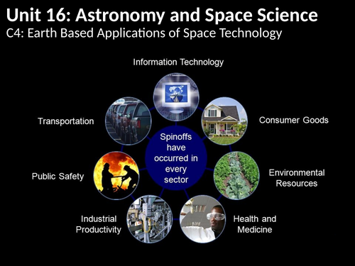 BTEC U16: C4 - Earth Based Applications of Space Technology