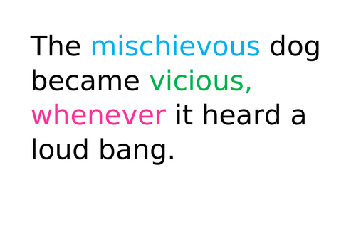 Year 5 and 6 Spellings/ Conjunctions