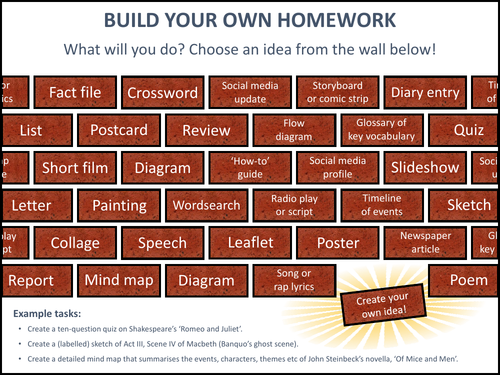 Build Your Own Homework