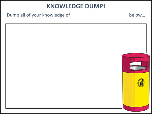 Knowledge Dump!