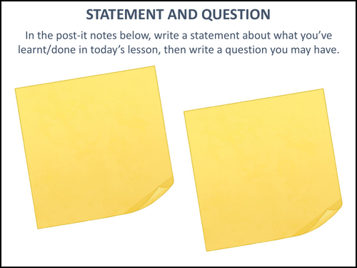 statement-and-question-teaching-resources