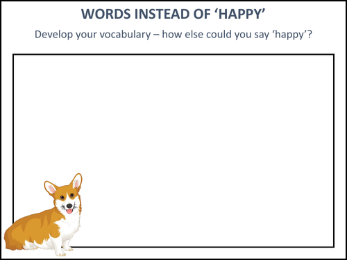 Words Instead of 'Happy'