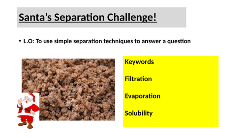 Santa's separation challenge