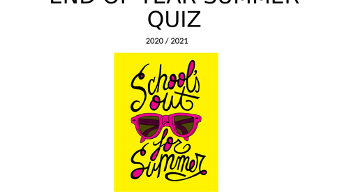 Quiz Summer 2021