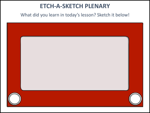 Etch-a-Sketch Plenary
