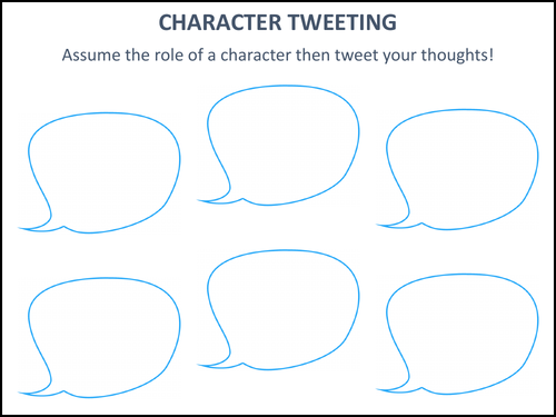 Character Tweeting