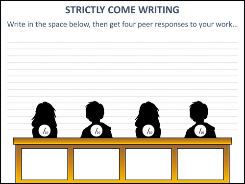 Strictly Come Writing