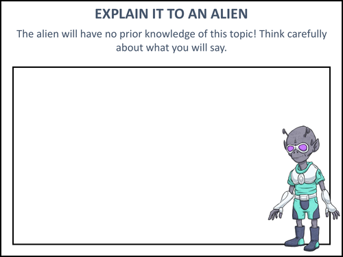 Explain It to An Alien