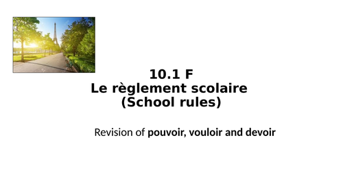 Sentence builders: Modal verbs with school rules and uniform