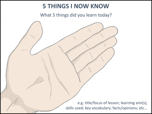 5 Things I Now Know